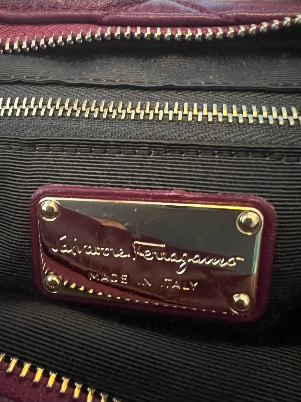 Salvatore Ferragamo Ginette Quilted Nappa Leather Chain Bag - Picture 3 of 6
